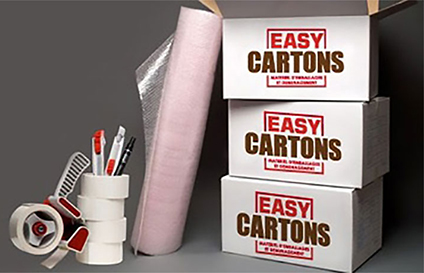 Cartons de déménagement